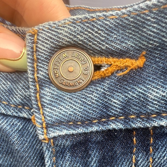 Vintage GWG Men's Blue Denim Jean Shorts - Picture 4 of 4